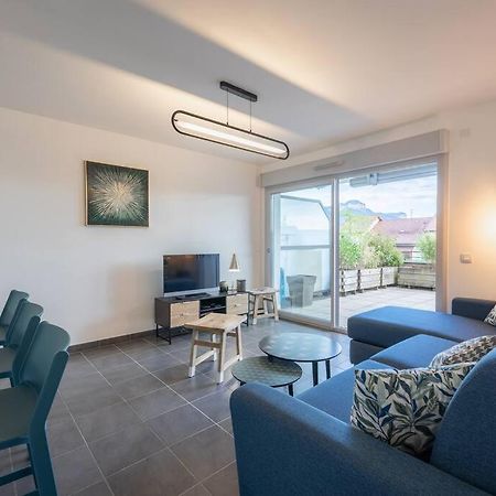شقة Cabana & La Terrasse Du Parmelan Proche Annecy Groisy المظهر الخارجي الصورة